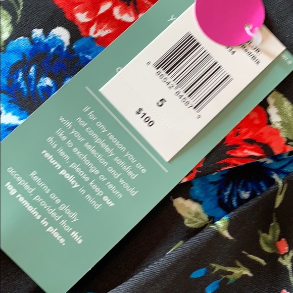 NWT Semi-Formal Floral Mini Dress WITH POCKETS - Picture 7 of 7